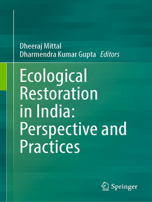 cover image of Ecological Restoration in India